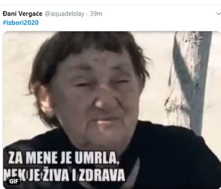 Internet ne prestaje sa &scaron;alama na račun izbora: 'COVID-io ovakve rezultate?'