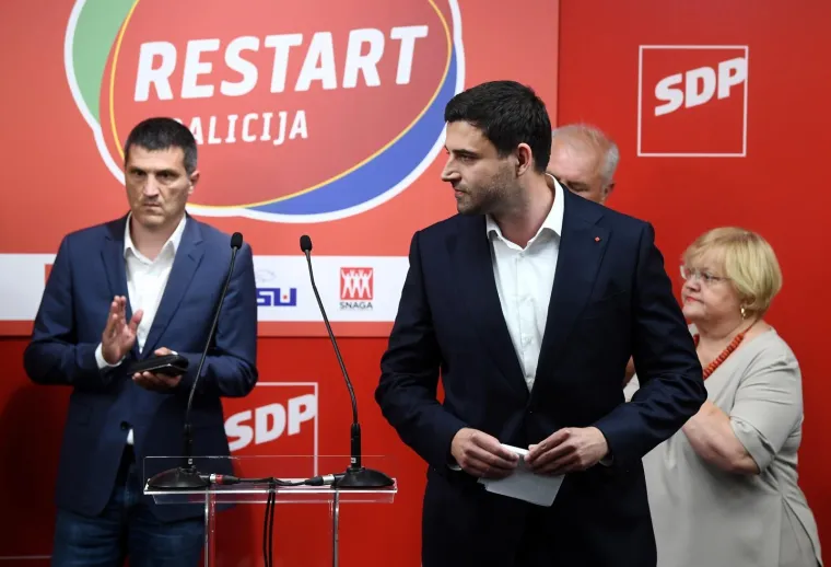 S jedne strane tuga, s druge veselje: Pogledajte raspoloženje u HDZ-u i SDP-u nakon rezultata