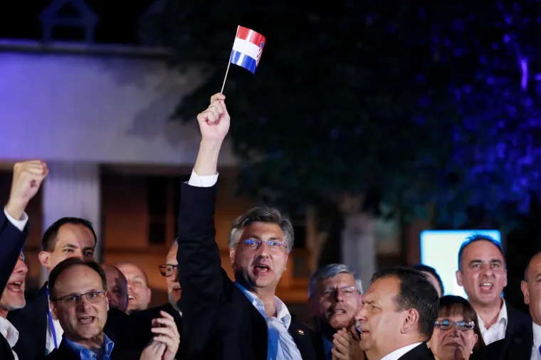 Andrej Plenković održao pobjednički govor: 'Sad ćemo se proveseliti, a od sutra opet radimo za Hrvatsku'