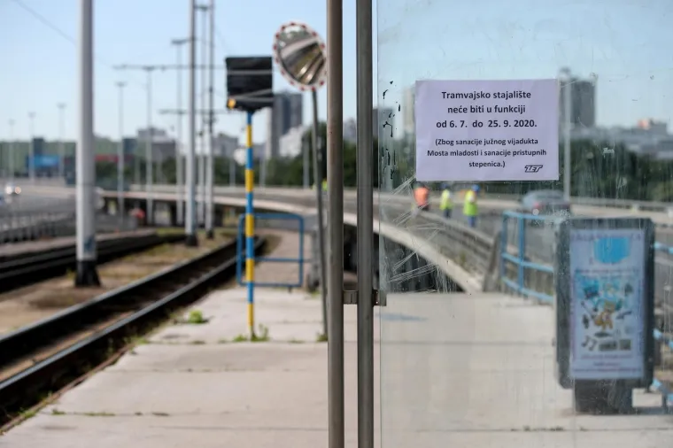 Prometne gužve u Zagrebu: Počela sanacija Mosta mladosti, trajat će godinu dana
