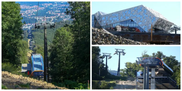 Ni korona, niti potres nisu zaustavili gradnju sljemenske žičare: Pogledajte kako napreduju radovi