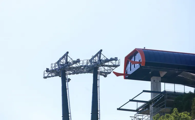 Ni korona, niti potres nisu zaustavili gradnju sljemenske žičare: Pogledajte kako napreduju radovi