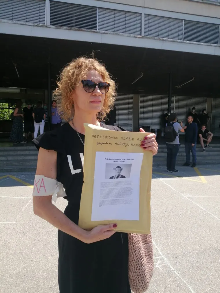 Inicijativa za Filozofski ide Plenkoviću: Nose 8000 potpisa za smjenu rektora Borasa