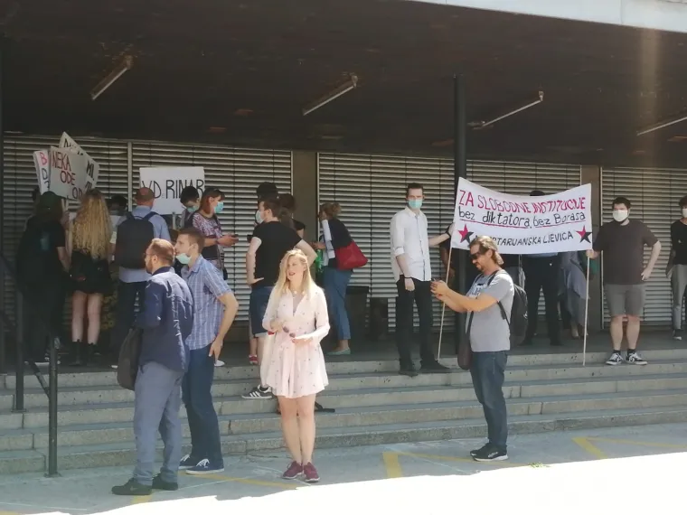 Inicijativa za Filozofski ide Plenkoviću: Nose 8000 potpisa za smjenu rektora Borasa