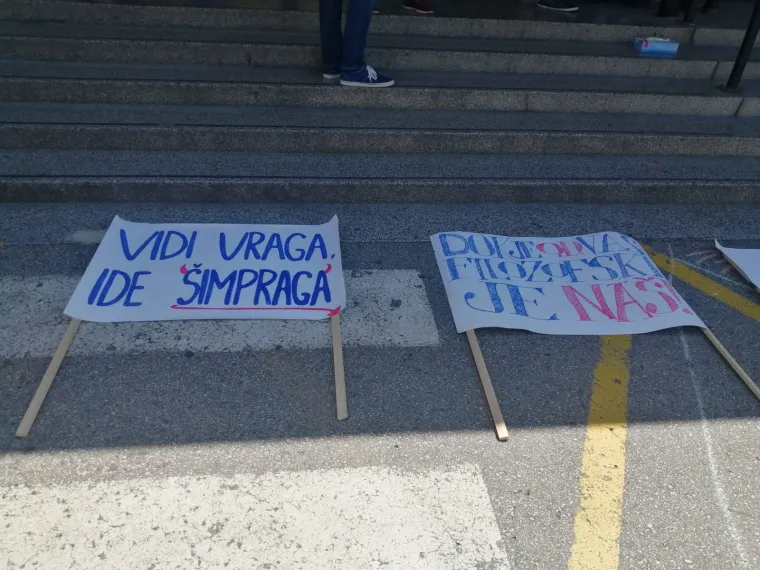 Inicijativa za Filozofski ide Plenkoviću: Nose 8000 potpisa za smjenu rektora Borasa