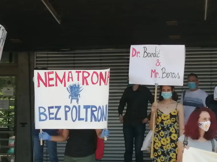 Inicijativa za Filozofski ide Plenkoviću: Nose 8000 potpisa za smjenu rektora Borasa