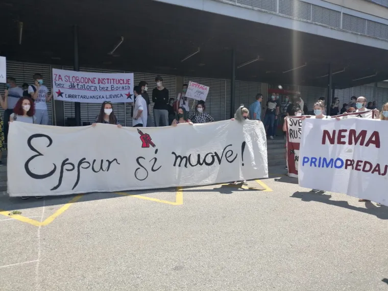 Inicijativa za Filozofski ide Plenkoviću: Nose 8000 potpisa za smjenu rektora Borasa