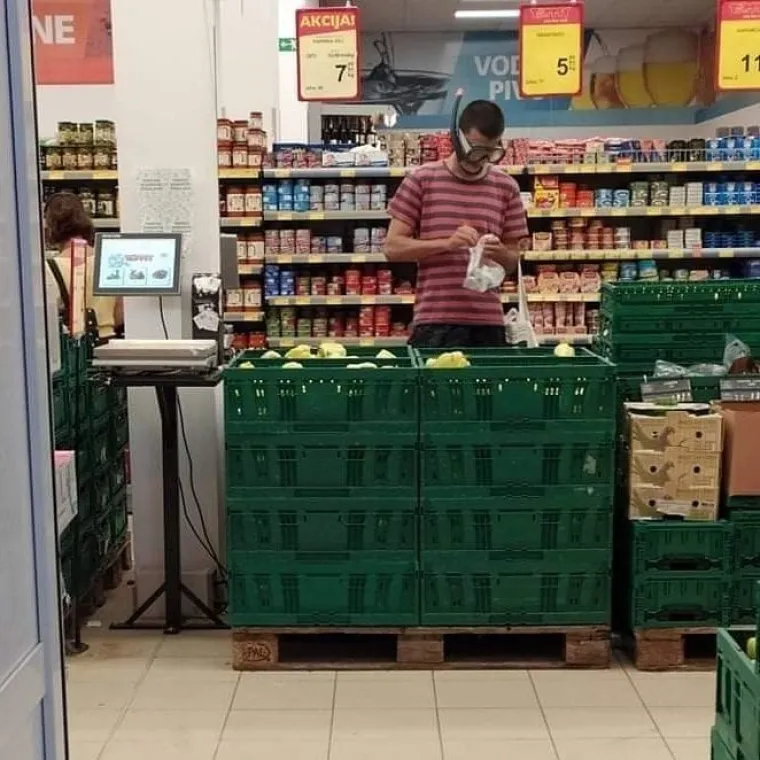 Pogledajte kako se Hrvati snalaze kad nemaju masku