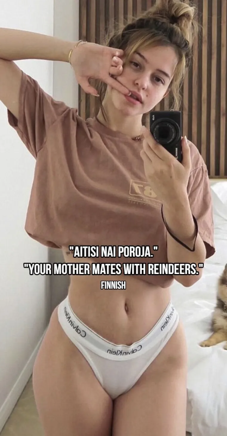Finska: Mama ti se pari sa sobovima!