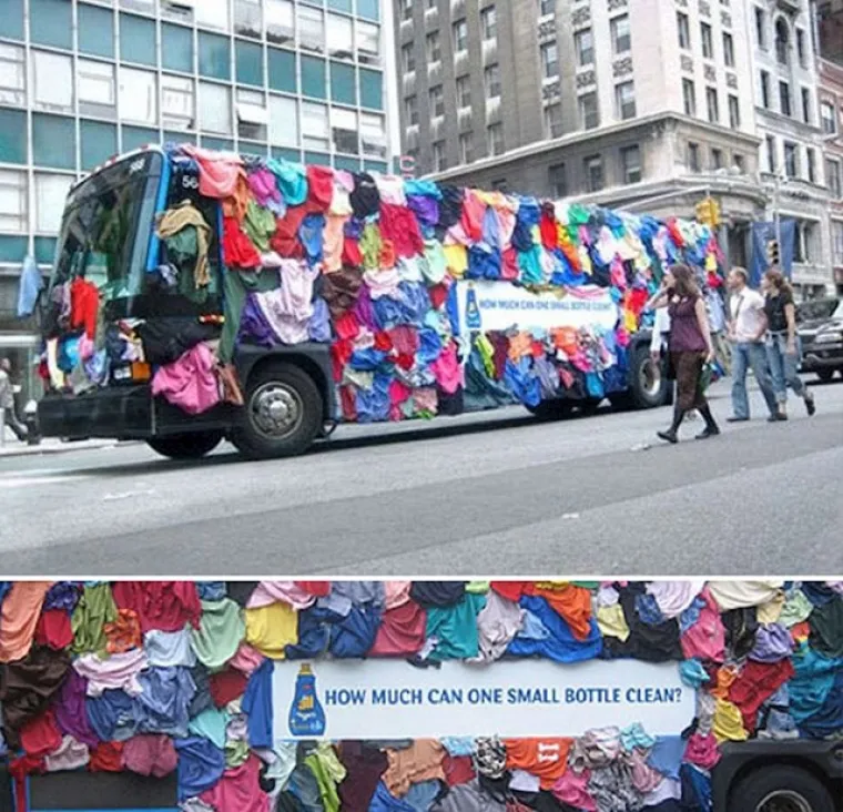 Kreativnost na djelu: Ovo su najoriginalnije reklame na autobusima