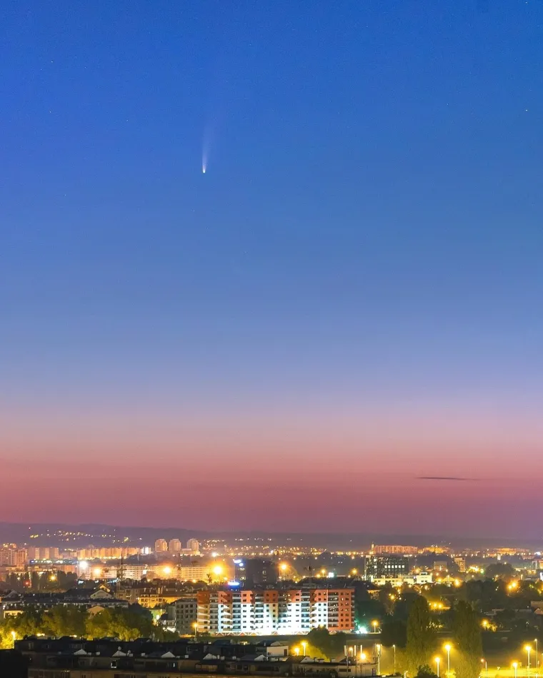 Komet Neowise iznad Hrvatske