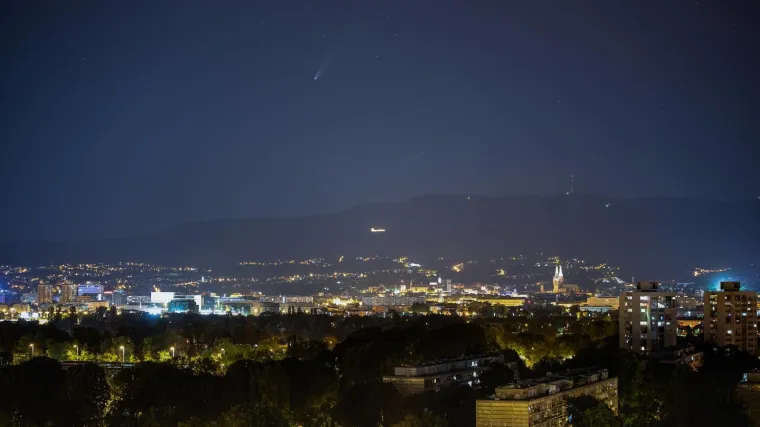Komet Neowise iznad Hrvatske