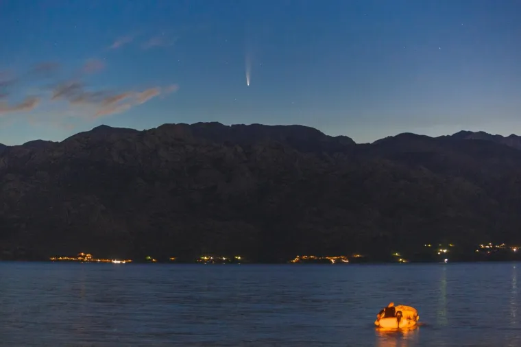 Komet Neowise iznad Hrvatske
