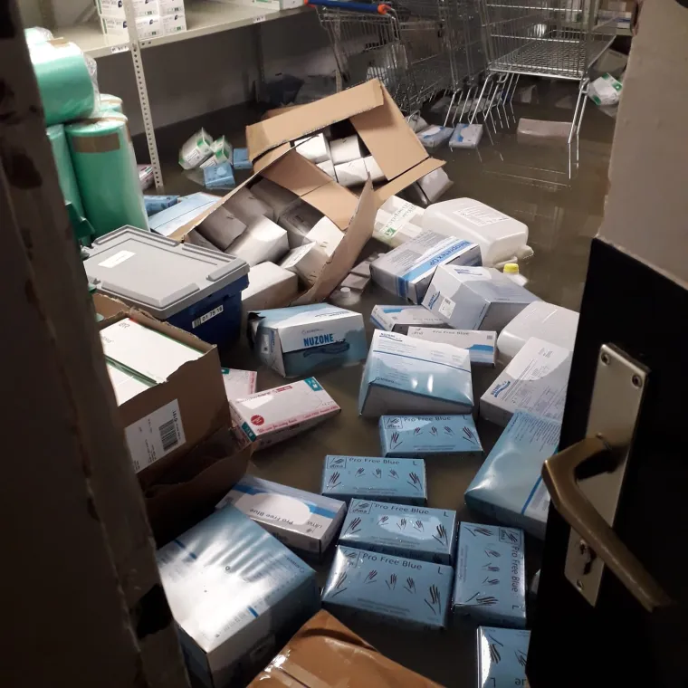 Klaićeva pod vodom: Poplavljene ljekarna, RTG - &scaron;teta je ogromna