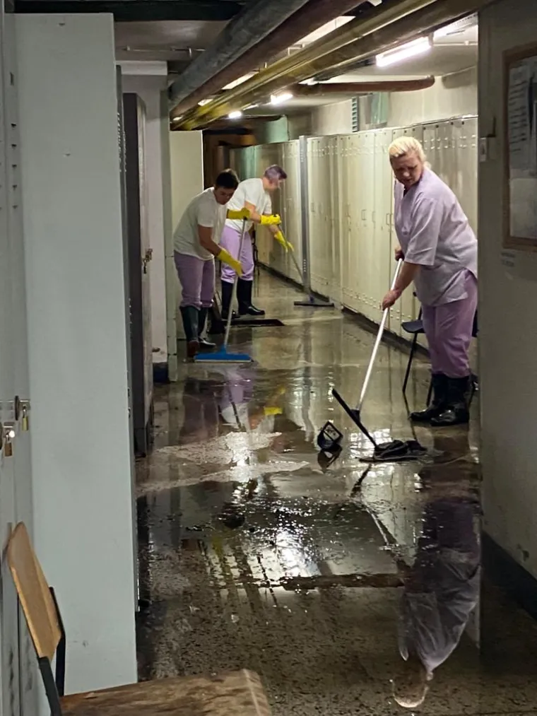 Klaićeva pod vodom: Poplavljene ljekarna, RTG - &scaron;teta je ogromna