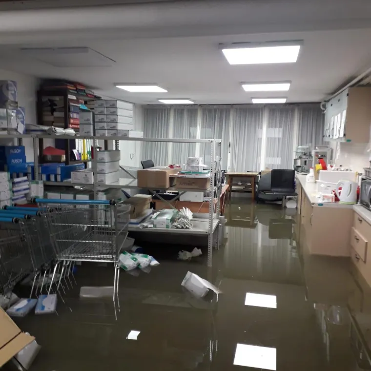 Klaićeva pod vodom: Poplavljene ljekarna, RTG - &scaron;teta je ogromna