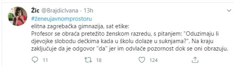 Hrvatice na Twitteru masovno opisuju seksualna uznemiravanja koja su doživjele u javnosti