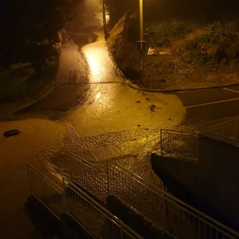 Očajni stanari &Scaron;estina: Nakon kratkog, ali snažnog nevremena opet im je sve poplavljeno