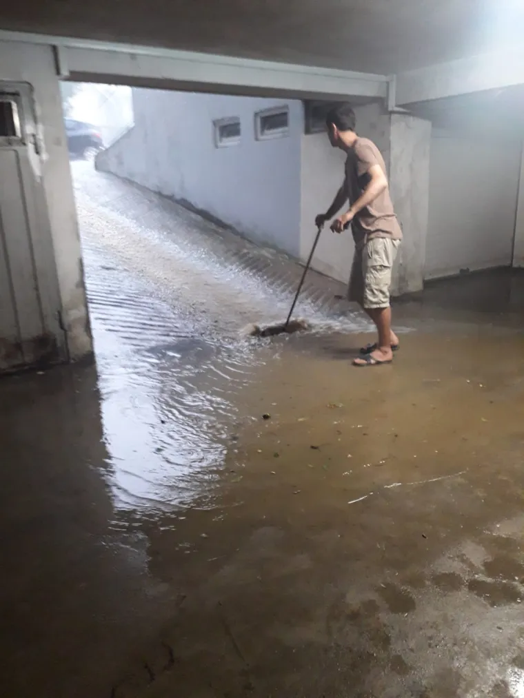 Očajni stanari &Scaron;estina: Nakon kratkog, ali snažnog nevremena opet im je sve poplavljeno