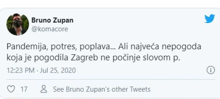 Ne hvata pahulje, ne pije ni ki&scaron;u: Fore na račun Bandića ne prestaju
