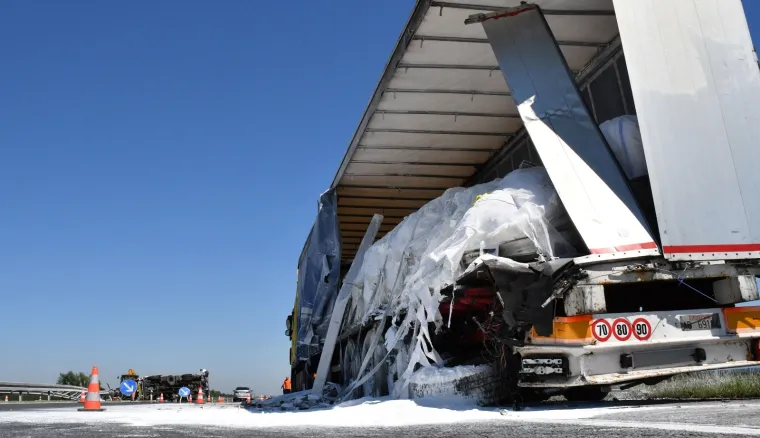 Sudar dva kamiona na autocesti A3 kod Slavonskog Broda