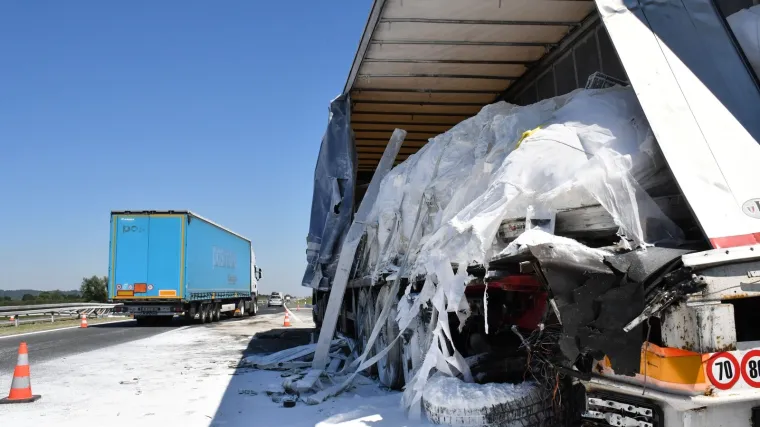 Sudar dva kamiona na autocesti A3 kod Slavonskog Broda