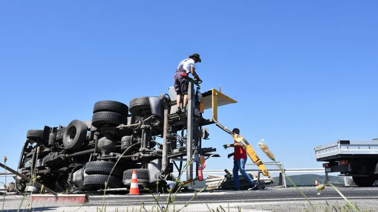 Sudar dva kamiona na autocesti A3 kod Slavonskog Broda