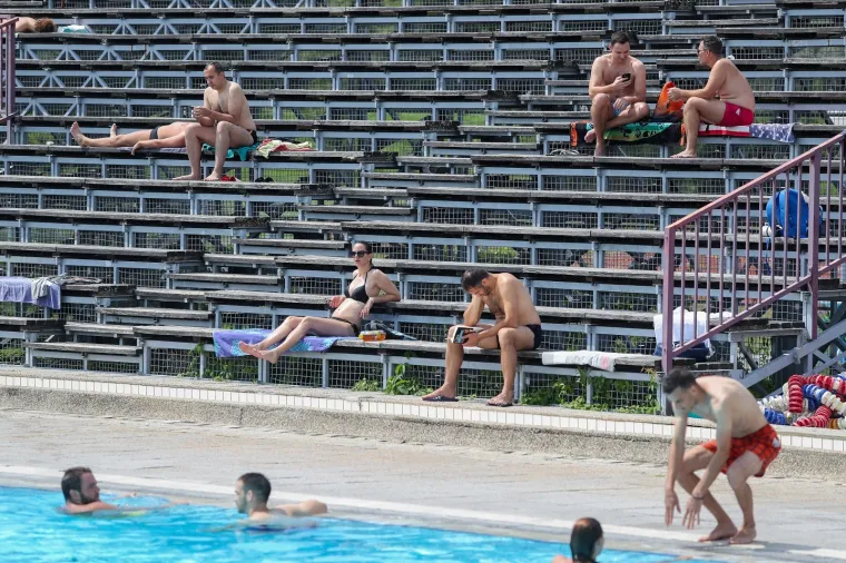 Neki preferiraju bazen, a neki Jarun: Evo kako su se Zagrepčani nosili s nesnosnim vikend vrućinama