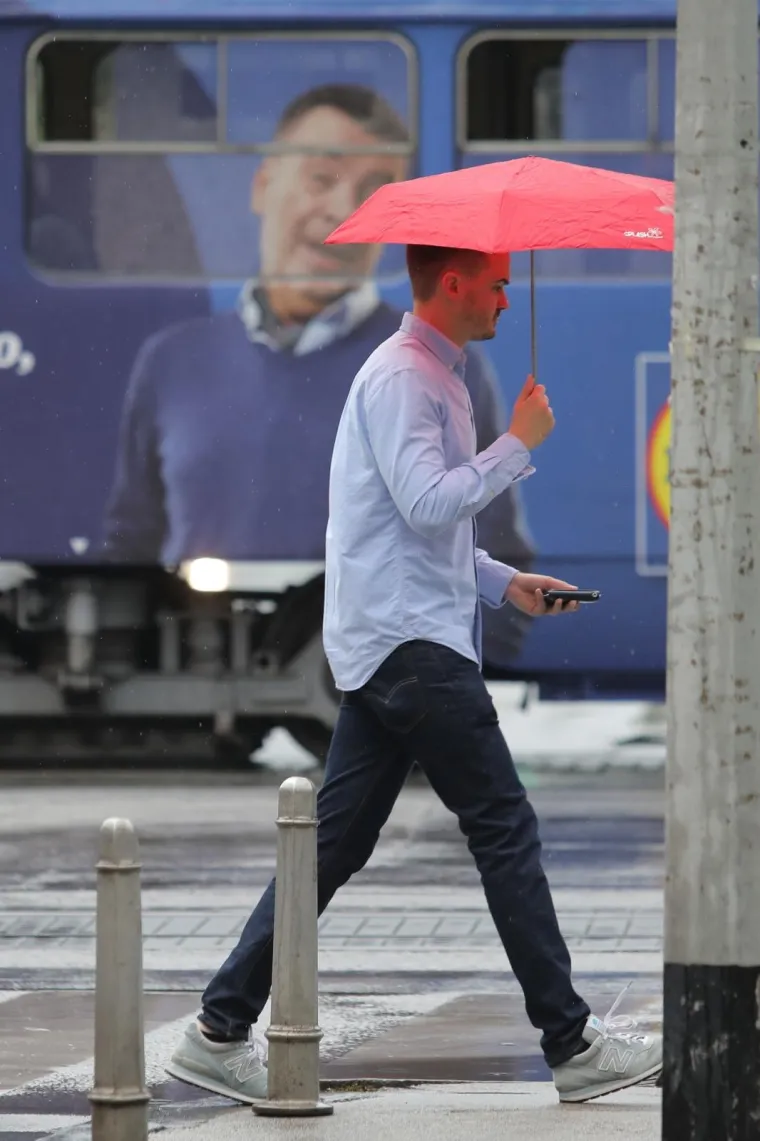 Radni tjedan započeo ki&scaron;om: Nakon užarenog vikenda stiglo osvježenje u Zagreb
