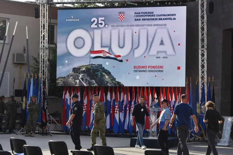 Ovako će to sutra izgledati u Kninu: Sve je spremno za posebnu proslavu 25. obljetnice Oluje!