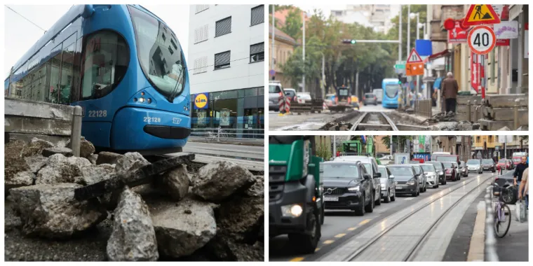 Ljeto u Zagrebu, radovi u gradu: U Ilici se stvara gužva, izmje&scaron;teno i tramvajsko stajali&scaron;te
