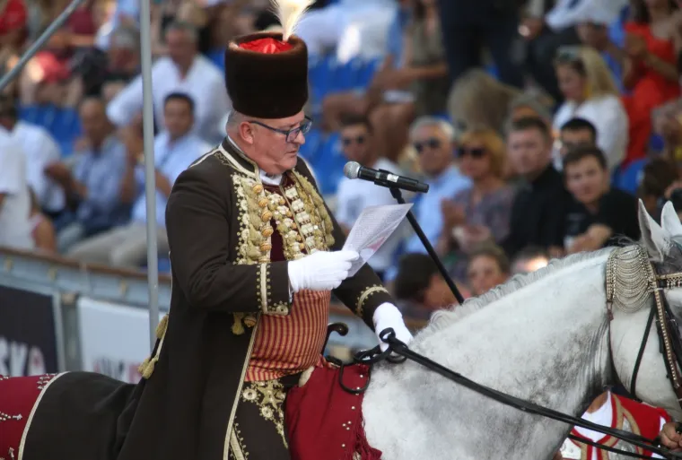 Prva pobjeda u natjecanju u karijeri: Slavodobitnik 305. Sinjske alke je Ivo Zorica