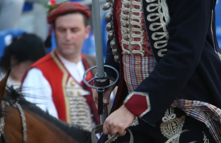 Prva pobjeda u natjecanju u karijeri: Slavodobitnik 305. Sinjske alke je Ivo Zorica