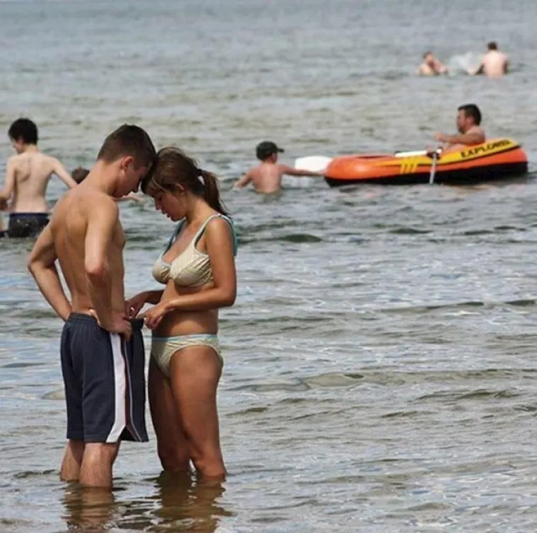 Djedica u bikiniju? Ovo su najluđi prizori s mora!