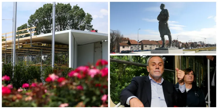 Spomenik Domovini samo što nije gotov: Nad njim noću i danju bdiju Franjo Tuđman i Milan Bandić