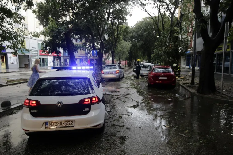 Snažno nevrijeme pogodilo Mostar