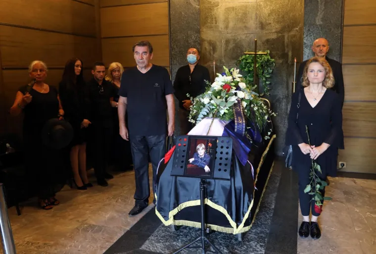 Posljednji ispraćaj Rajka Dujmića na groblju Krematorij