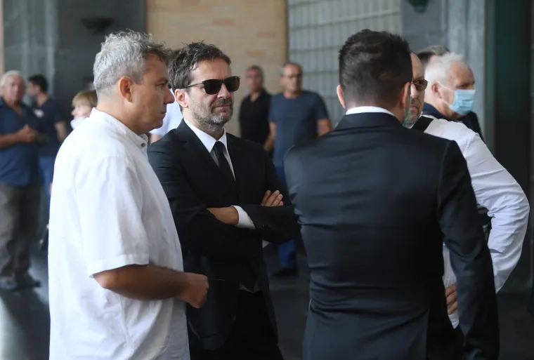 Posljednji ispraćaj Rajka Dujmića na groblju Krematorij