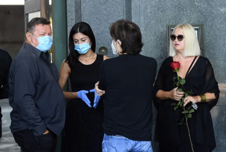 Posljednji ispraćaj Rajka Dujmića na groblju Krematorij