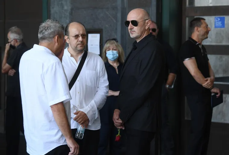 Posljednji ispraćaj Rajka Dujmića na groblju Krematorij