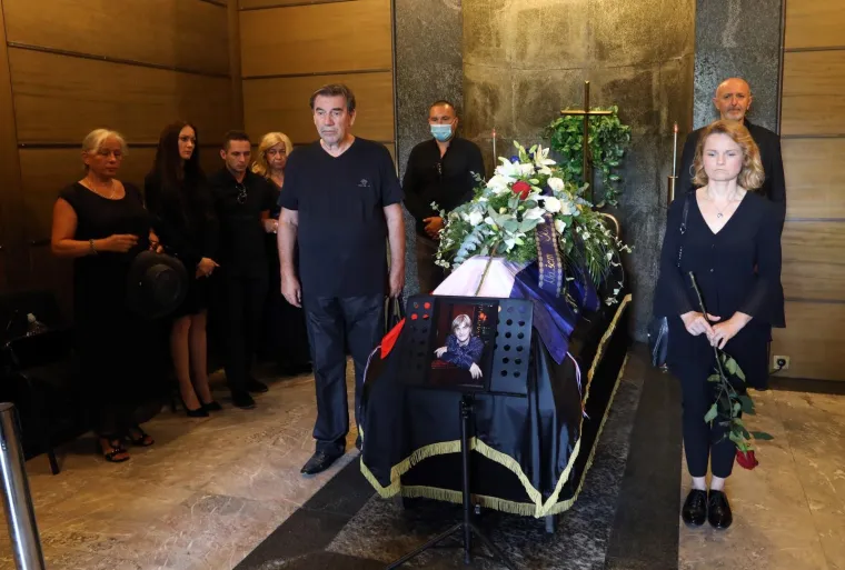 Posljednji ispraćaj Rajka Dujmića na groblju Krematorij