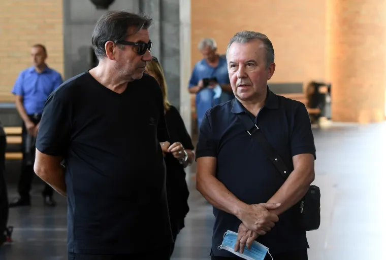 Posljednji ispraćaj Rajka Dujmića na groblju Krematorij