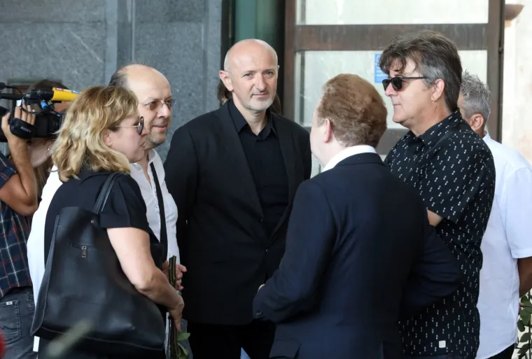 Posljednji ispraćaj Rajka Dujmića na groblju Krematorij