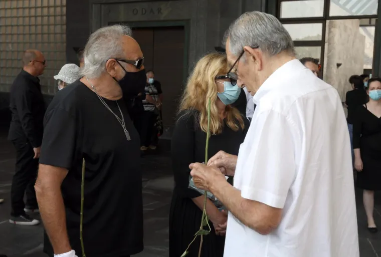 Posljednji ispraćaj Rajka Dujmića na groblju Krematorij