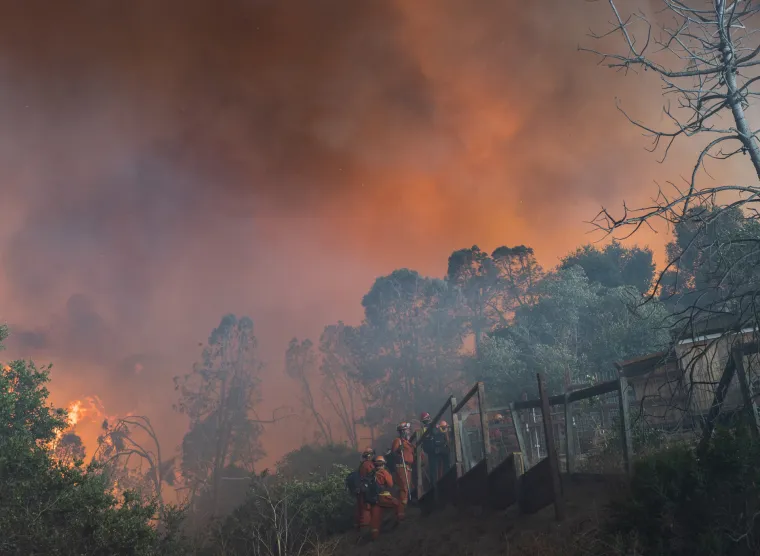 Vatrena stihija zahvatila &scaron;umu i izazvala tornado: 'Bilo je vruće, atmosferski nestabilno'