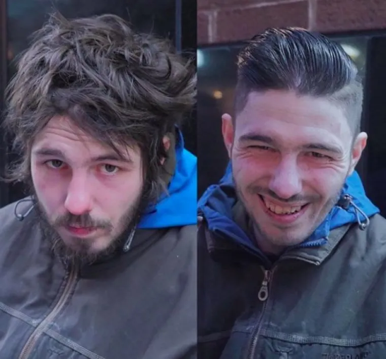 FRIZER KOJI BESPLATNO NUDI USLUGE BESKUĆNICIMA: Pogledajte ove nevjerojatne transformacije