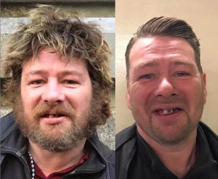 FRIZER KOJI BESPLATNO NUDI USLUGE BESKUĆNICIMA: Pogledajte ove nevjerojatne transformacije