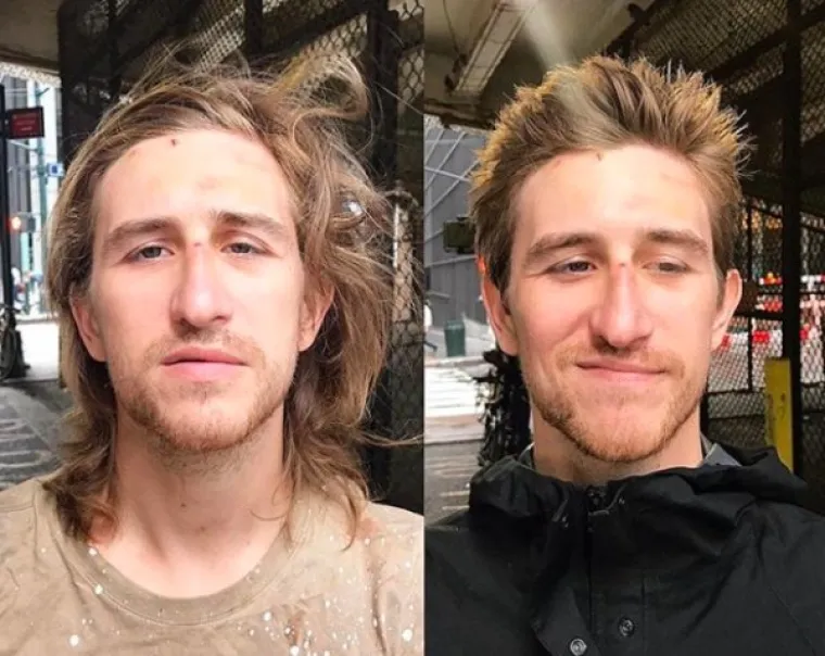 FRIZER KOJI BESPLATNO NUDI USLUGE BESKUĆNICIMA: Pogledajte ove nevjerojatne transformacije