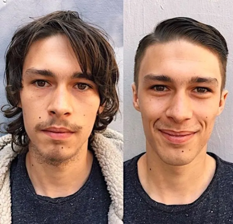 FRIZER KOJI BESPLATNO NUDI USLUGE BESKUĆNICIMA: Pogledajte ove nevjerojatne transformacije