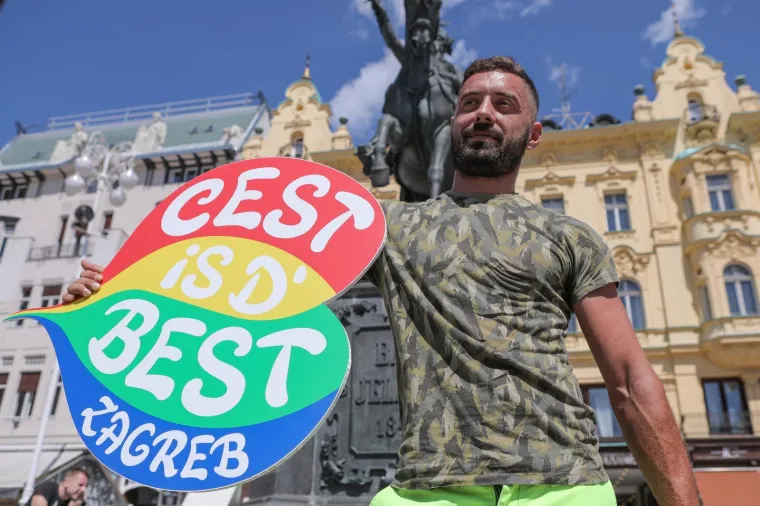 Najluđa utrka u Zagrebu: Čistači na trokolicama jurili centrom, novi pobjednik nakon 10 godina!